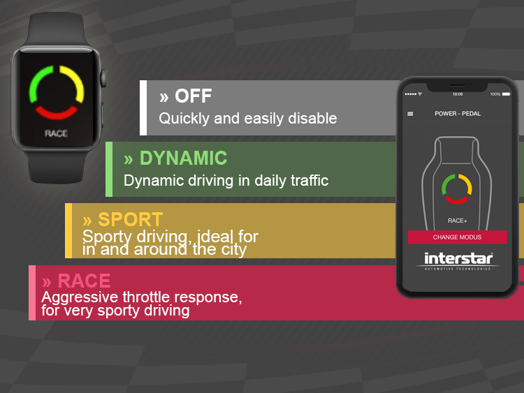 FIAT 500 Throttle Controller by InterStar PowerPedal